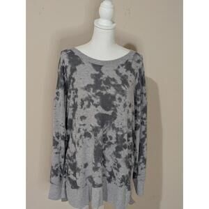 Olive + Oak Grey Sweater Long Sleeve Size Large Casual